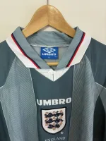 Camiseta Retro Gascoigne Inglaterra Visitante 1996 - Fútbol Club Vintage