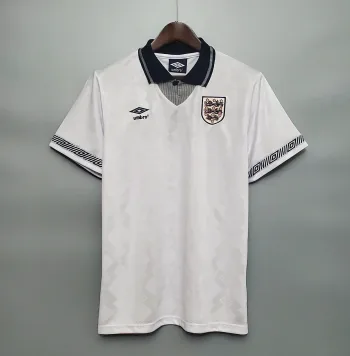 Camiseta Retro Inglaterra 1990 - Fútbol Club Vintage