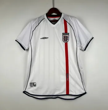 Camiseta Retro Inglaterra 2002 - Fútbol Club Vintage