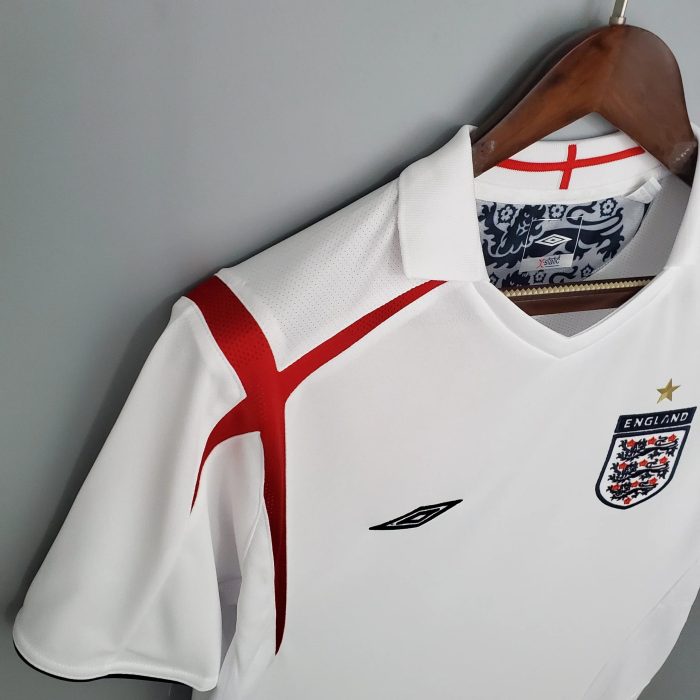 Camiseta Retro Inglaterra 2006 - Fútbol Club Vintage