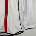 Camiseta Retro Inglaterra Mangas Largas 2002 - Fútbol Club Vintage