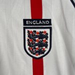Camiseta Retro Inglaterra Mangas Largas 2002 - Fútbol Club Vintage