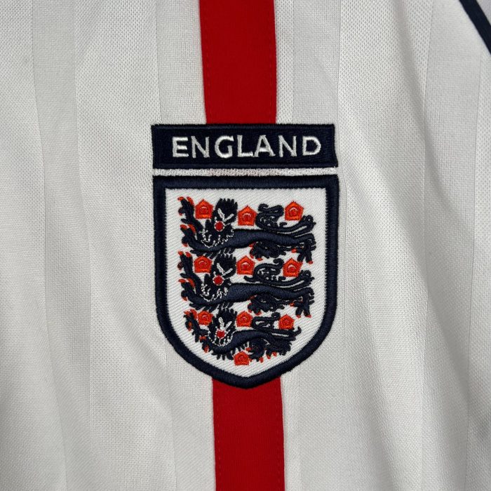 Camiseta Retro Inglaterra Mangas Largas 2002 - Fútbol Club Vintage