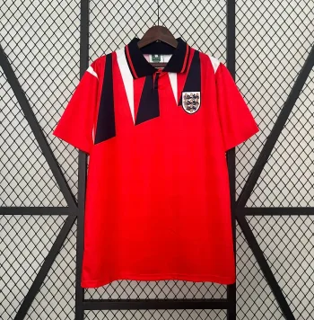 Camiseta Retro Inglaterra Visitante 1992 - Fútbol Club Vintage