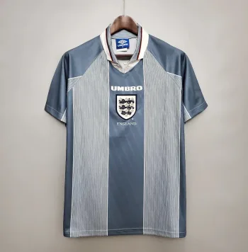 Camiseta Retro Inglaterra Visitante 1996 - Fútbol Club Vintage