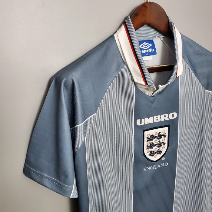 Camiseta Retro Inglaterra Visitante 1996 - Fútbol Club Vintage
