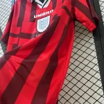 Camiseta Retro Inglaterra Visitante 1998 - Fútbol Club Vintage