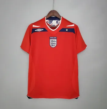 Camiseta Retro Inglaterra Visitante 2008-10 - Fútbol Club Vintage