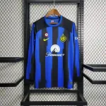 Camiseta Retro Inter Milán Manga Larga Paramount 2023-24