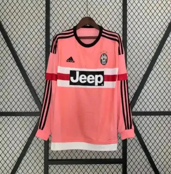 Camiseta Retro Juventus de Turín Visitante Manga Larga 2015-16 - Fútbol Club Vintage