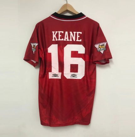 Camiseta Retro Keane Manchester United FC 1994-96 - Fútbol Club Vintage