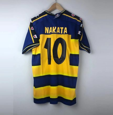 Camiseta Retro Nakata Parma FC 2001-02 - Fútbol Club Vintage