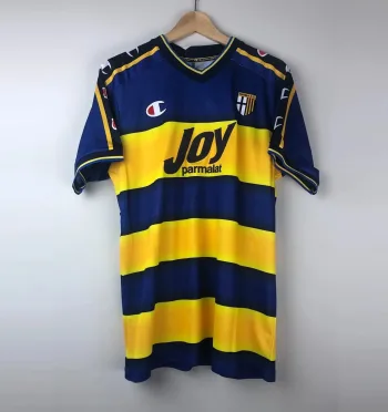 Camiseta Retro Nakata Parma FC 2001-02 - Fútbol Club Vintage