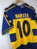 Camiseta Retro Nakata Parma FC 2001-02 - Fútbol Club Vintage