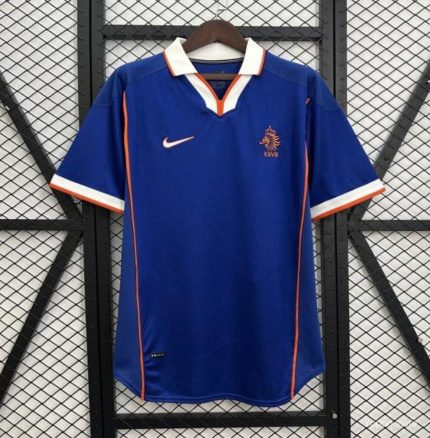 Camiseta Retro Países Bajos Visitante 1998 - Fútbol Club Vintage