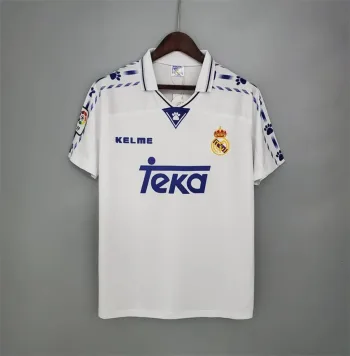 Camiseta Retro Real Madrid 1996-97 - Fútbol Club Vintage