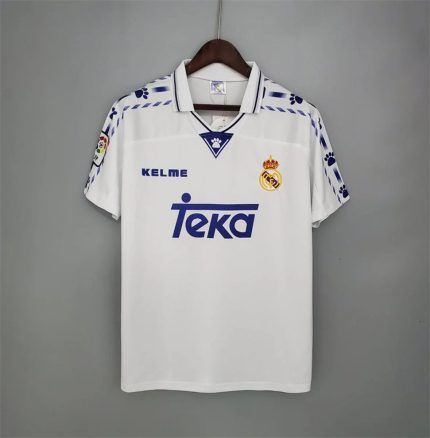 Camiseta Retro Real Madrid 1996-97 - Fútbol Club Vintage