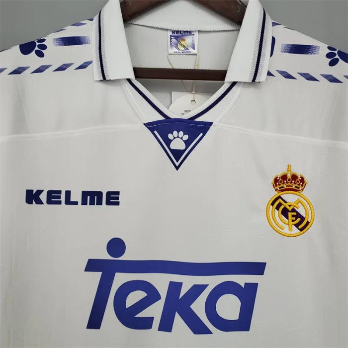 Camiseta Retro Real Madrid 1996-97 - Fútbol Club Vintage