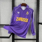 Camiseta Retro Real Madrid Manfa Larga Visitante 1984 - Fútbol Club Vintage