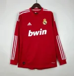 Camiseta Retro Real Madrid Manga Larga Visitante (3ª) 2011