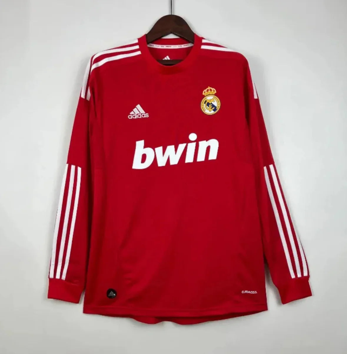 Camiseta Retro Real Madrid Manga Larga Visitante (3ª) 2011