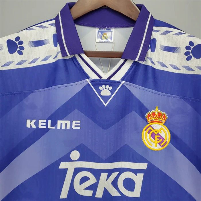 Camiseta Retro Real Madrid Visitante 1996-97 - Fútbol Club Vintage