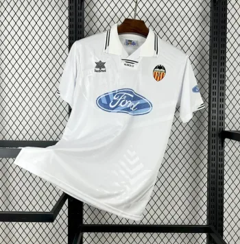 Camiseta Retro Valencia 1999-00 Ford - Fútbol Club Vintage