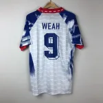 Camiseta retro PSG FC Visitante 1993 Weah