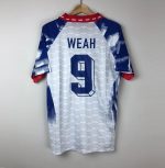 Camiseta retro PSG FC Visitante 1993 Weah