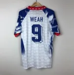 Camiseta retro PSG FC Visitante 1993 Weah