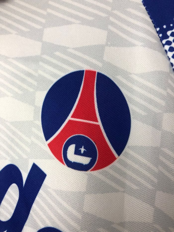 Camiseta retro PSG FC Visitante 1993 Weah - Imagen 3