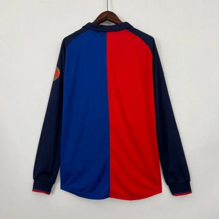 Camiseta Retro de Manga Larga FC Barcelona 1999-00 - Fútbol Club Vintage