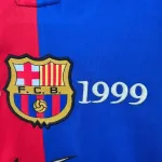 Camiseta Retro de Manga Larga FC Barcelona 1999-00 - Fútbol Club Vintage