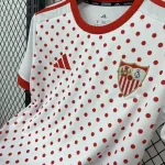 Camiseta Sevilla FC prematch 2025-26 - Fútbol Club Vintage