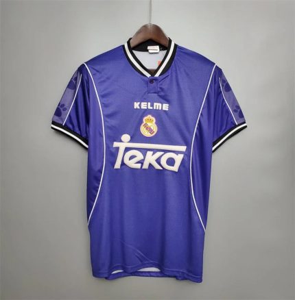 Camiseta Visitante Retro Real Madrid 1997-98 - Fútbol Club Vintage