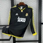 Camista Retro Real Madrid Manga Larga Visitante 1998
