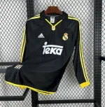 Camista Retro Real Madrid Manga Larga Visitante 1998