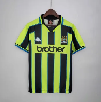 Camiseta Retro Manchester City FC Visitante 1998-99 - Fútbol Club Vintage