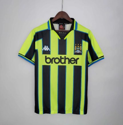 Camiseta Retro Manchester City FC Visitante 1998-99 - Fútbol Club Vintage