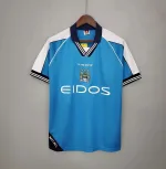 Camiseta Retro Manchester City FC 2000-01 - Fútbol Club Vintage