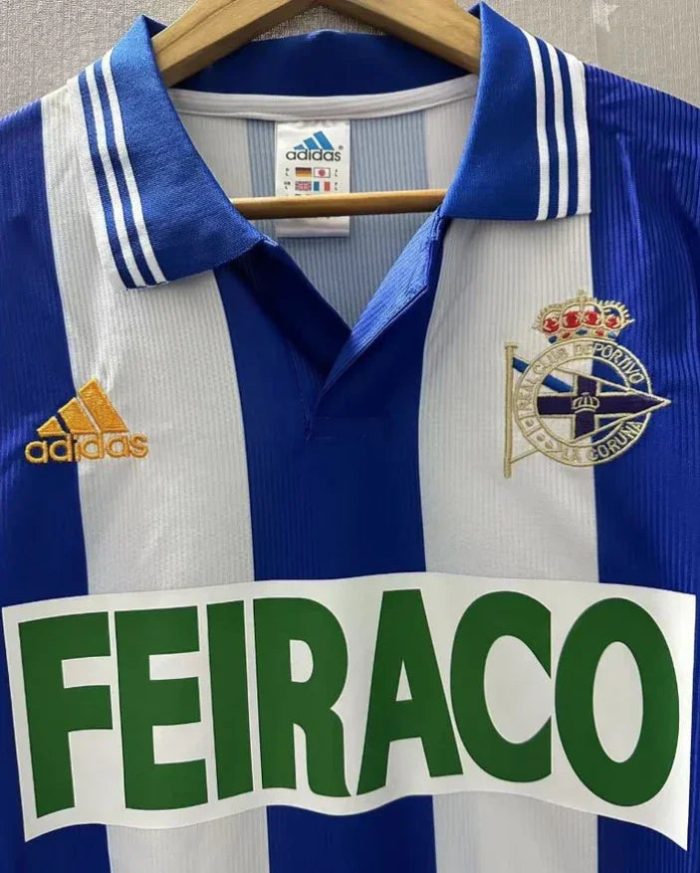 Camiseta Djalminha Deportivo de La Coruña 1999-00 - Fútbol Club Vintage