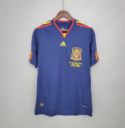 Camiseta Retro España Visitante 2010-11 - Fútbol Club Vintage
