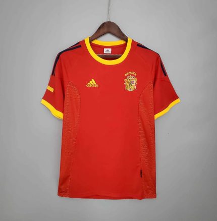 Camiseta Retro España 2002-04 - Fútbol Club Vintage