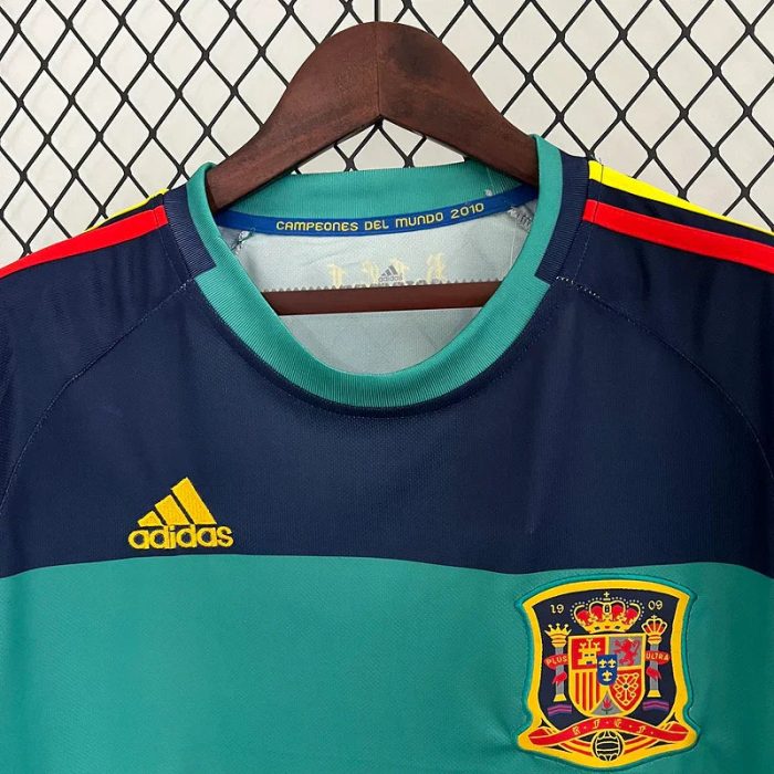 Camiseta Retro España Portero 2010-11 - Fútbol Club Vintage