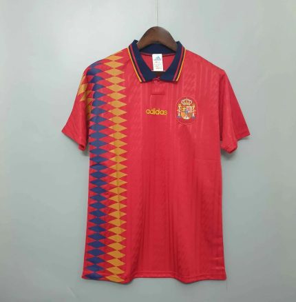 Camiseta Retro España 1994 - Fútbol Club Vintage