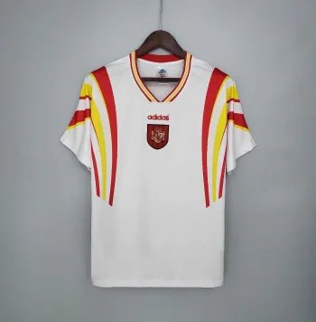 Camiseta Retro España Visitante 1996-98 - Fútbol Club Vintage