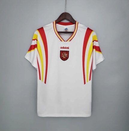 Camiseta Retro España Visitante 1996-98 - Fútbol Club Vintage