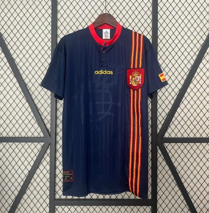 Camiseta Retro España Visitante 1996-98 - Fútbol Club Vintage