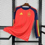 Camiseta España Manga Larga 2025-26 - Fútbol Club Vintage