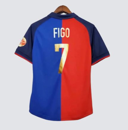 Camiseta Retro del FC Barcelona 1999-2000 - Luis Figo - Fútbol Club Vintage